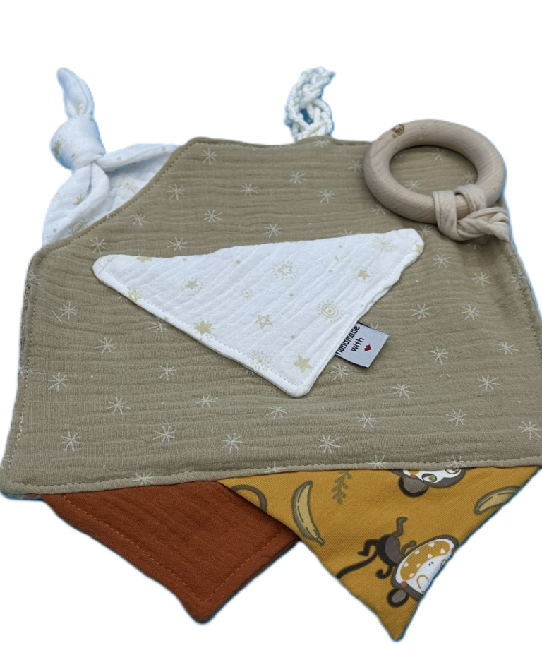 Beißringe mit Knistertuch